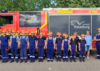 Spendenübergabe an die Jugendfeuerwehr Ratzeburg: 1.850 Euro gesammelt