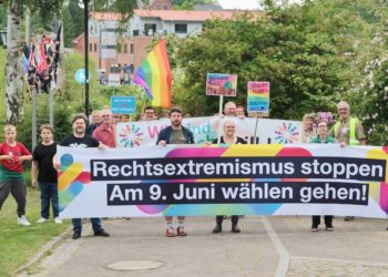 Kundgebung in Berkenthin: Sie bleiben nicht still