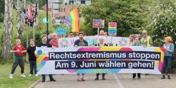 Kundgebung in Berkenthin: Sie bleiben nicht still