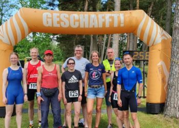 Möllner SV Sparte Schwimmen/Triathlon beim 38. Büchener Triathlon