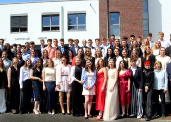 Abiturienten 2024 der Lauenburgischen Gelehrtenschule in Ratzeburg