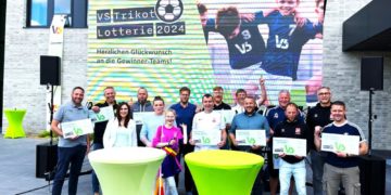 Gut versorgt: Trikot Verlosung der Vereinigte Stadtwerke endet mit Überraschung