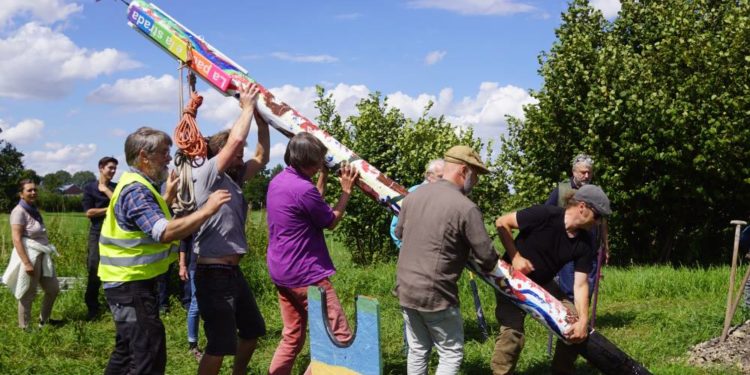 Avantgarde Verein Schiphorst setzt ein Zeichen für den Frieden