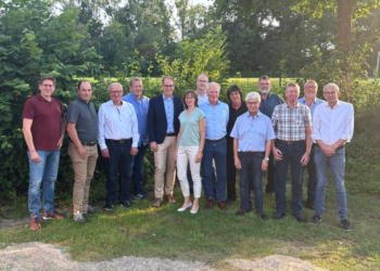 Informationsbesuch von Landrat Dr. Mager im Amt Berkenthin
