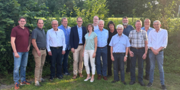 Informationsbesuch von Landrat Dr. Mager im Amt Berkenthin