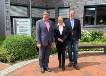 Landrat Dr. Mager besucht das Amt Sandesneben-Nusse