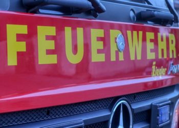 Stadtvertreter Immo Braune bei der Feuerwehr