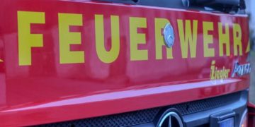 Stadtvertreter Immo Braune bei der Feuerwehr