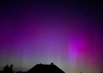 Polarlicht – Aurora Borealis über Berkenthin