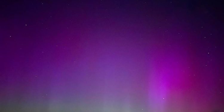 Polarlicht – Aurora Borealis über Berkenthin