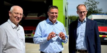 Kreis übergibt neue Rettungswache in Salem