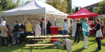 Tag der Demokratie: Vielfältige Begegnungen im Stadthauptmannshof