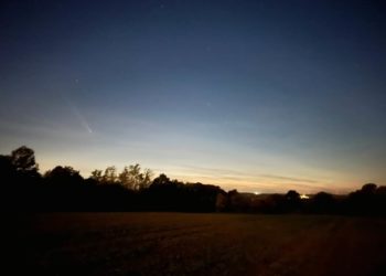 Phänomen am Abendhimmel