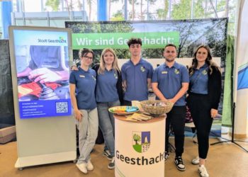 Stadtverwaltung Geesthacht beteiligt sich mit einem Stand an der Berufsmesse