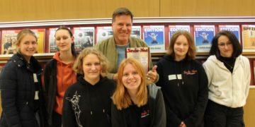 Schülerzeitung „Sandes-News“ bei der Hamburger Woche der Pressefreiheit