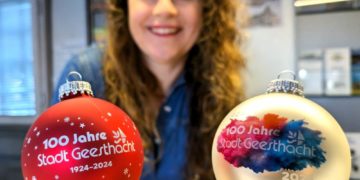 Neue Geesthachter Weihnachtskugeln jetzt erhältlich