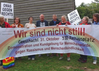 ‚Wir sind nicht still!‘: Demonstration für Demokratie und Vielfalt in Geesthacht
