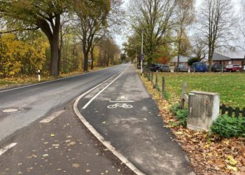 Radwegeanschluss zum Dorotheenhofer Weg fertiggestellt