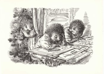 Neue Weihnachtskarte mit Motiv von A. Paul Weber