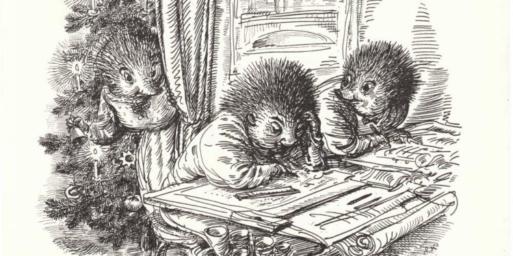 Neue Weihnachtskarte mit Motiv von A. Paul Weber