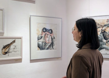 ‚Heimatkunde‘ – Karikaturen von Peter Menne – Ausstellung im A. Paul Weber-Museum