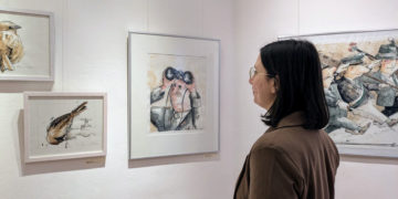 ‚Heimatkunde‘ – Karikaturen von Peter Menne – Ausstellung im A. Paul Weber-Museum