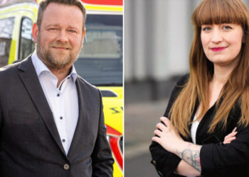 Prominente Bundestagsabgeordnete der Partei die Linke besuchen den Kreis Herzogtum Lauenburg