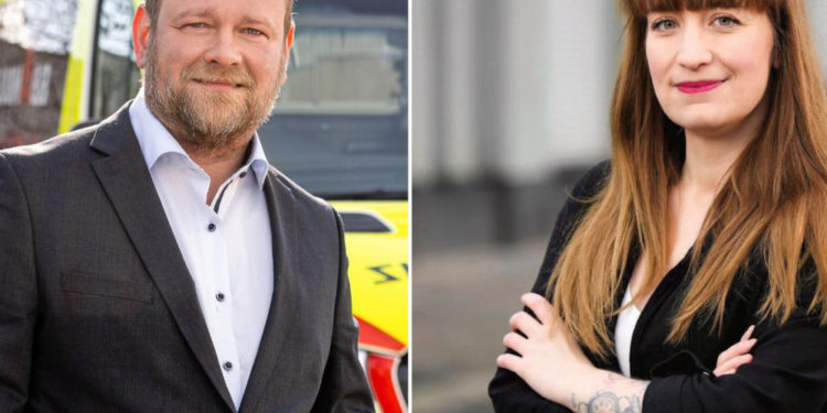 Prominente Bundestagsabgeordnete der Partei die Linke besuchen den Kreis Herzogtum Lauenburg