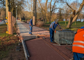 Rad- und Gehweg an der Ratzeburger Schloßwiese wird erneuert