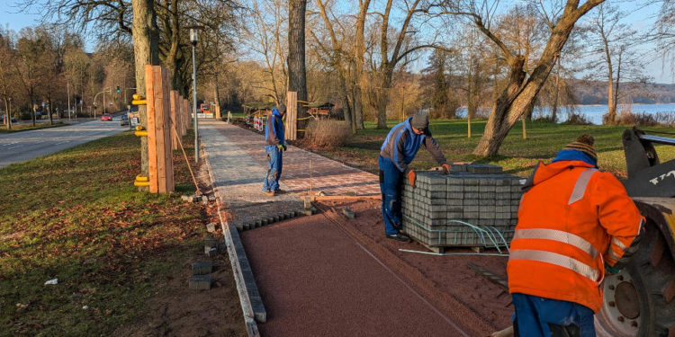 Rad- und Gehweg an der Ratzeburger Schloßwiese wird erneuert