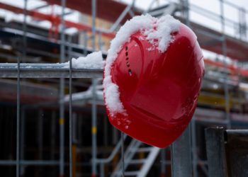 Wenn bei frostigen Temperaturen der Bau stillsteht, hilft das Saison-Kurzarbeitergeld