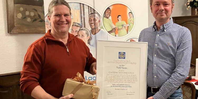 Ehrungen und Nachwahlen in der Maler- und Lackierer-Innung