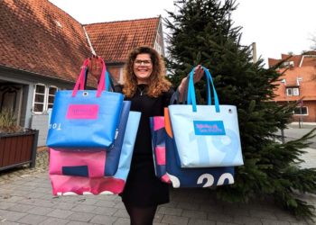 Moin Geesthacht – Stadt grüßt mit Upcycling-Taschen