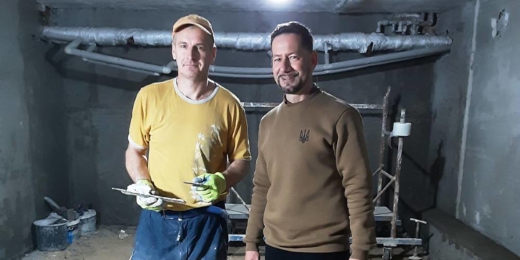 Spendenaktion erfolgreich: Erste unterirdische Schule in Cherson wird gebaut