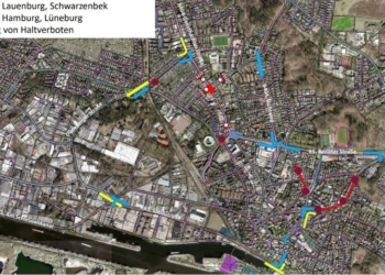 Umfangreiche Baumaßnahmen stehen in der Geesthachter Innenstadt an