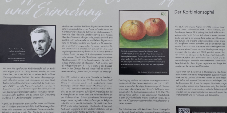 Wanderung zu den Korbinians-Apfelbäumen für Meinungsfreiheit und Erinnerung