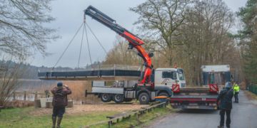 Naturpark Lauenburgische Seen setzt Artenschutzmaßnahme um