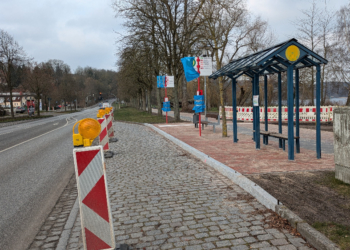 Erneuerung des Rad- und Gehweges an der Schloßwiese abgeschlossen