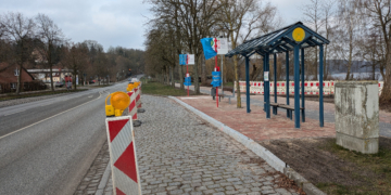 Erneuerung des Rad- und Gehweges an der Schloßwiese abgeschlossen