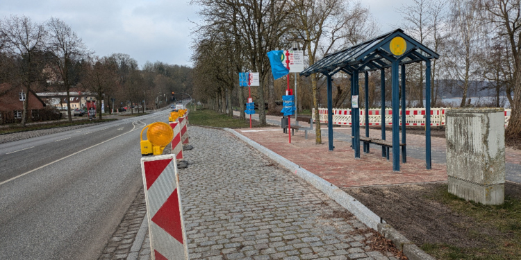 Erneuerung des Rad- und Gehweges an der Schloßwiese abgeschlossen