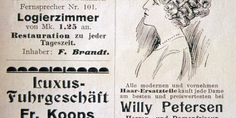 Werbung und Wirklichkeit – Möllner Firmen und ihre Werbung vor 100 Jahren