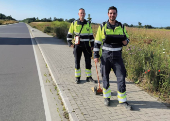 Gasspürer der VS Netz im Einsatz