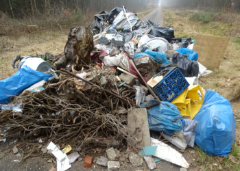 Illegale Abfallentsorgung bei Langenlehsten