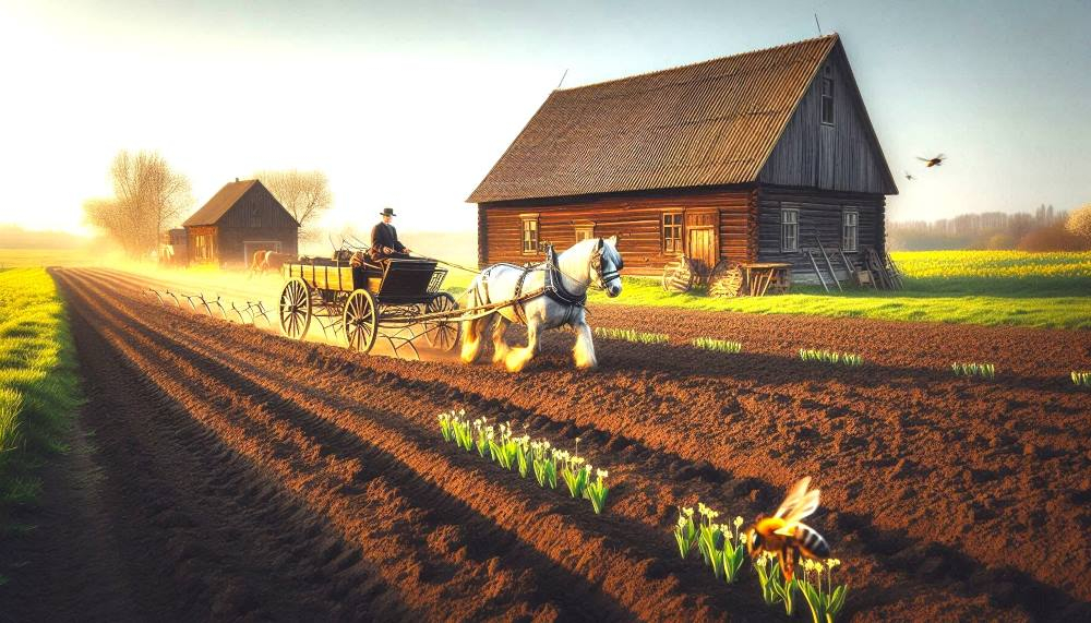 Op Platt: Im Märzen der Bauer…