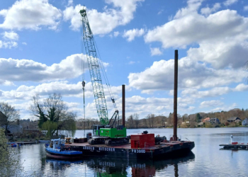 Baustart am Stadtseeanleger: Neue Steganlage entsteht