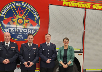 Generationenwechsel in der Freiwilligen Feuerwehr Wentorf bei Hamburg
