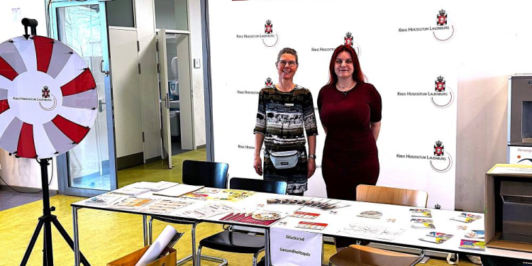 Kreisgesundheitsamt informierte auf Gesundheitstag in Lauenburg