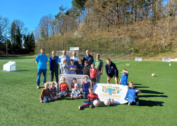 VfL Geesthacht erhält Starter-Paket der landesweiten Initiative ‚Kein Kind ohne Sport!‘