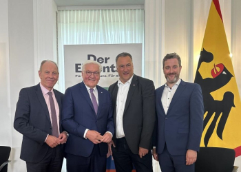 Ratzeburgs Bürgermeister trifft den Bundespräsidenten
