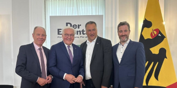 Ratzeburgs Bürgermeister trifft den Bundespräsidenten